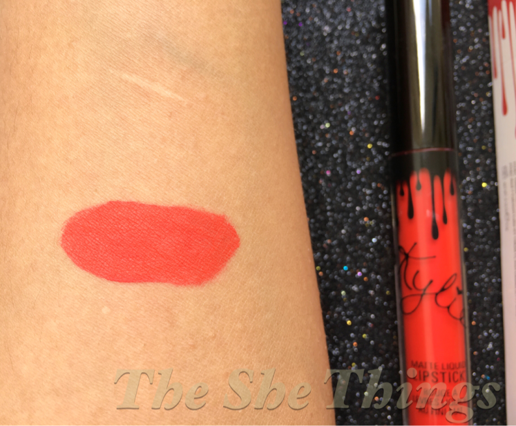 Kylie Matte Liquid Lipstick : 22 || Review, Pics & DUPES